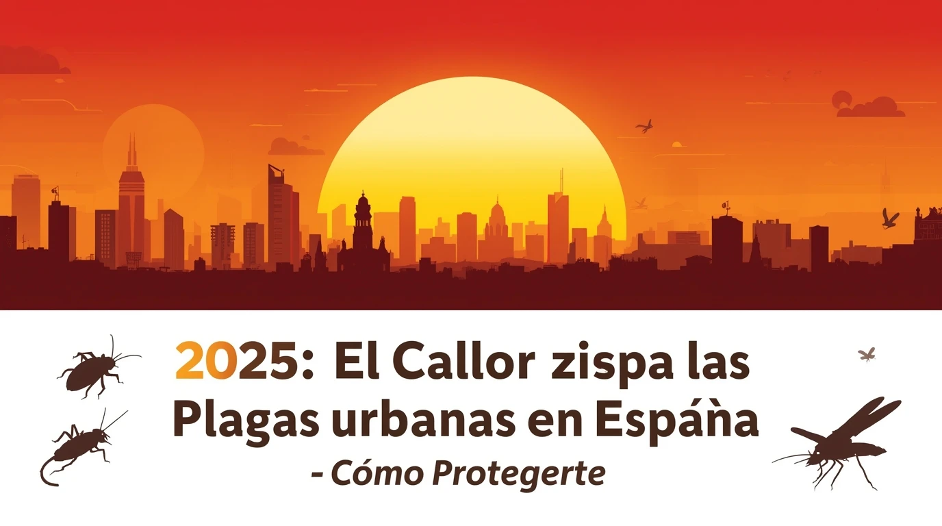 Alerta 2025: El Calor Dispara las Plagas Urbanas en España – Cómo Protegerte