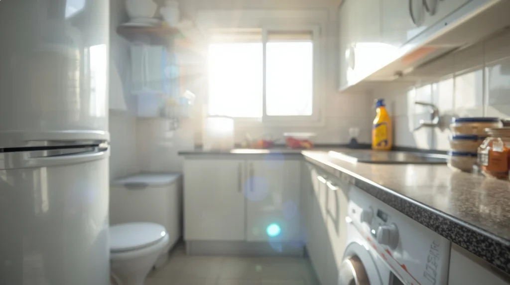 Cocina limpia en Torrevieja con medidas de higiene para prevenir cucarachas